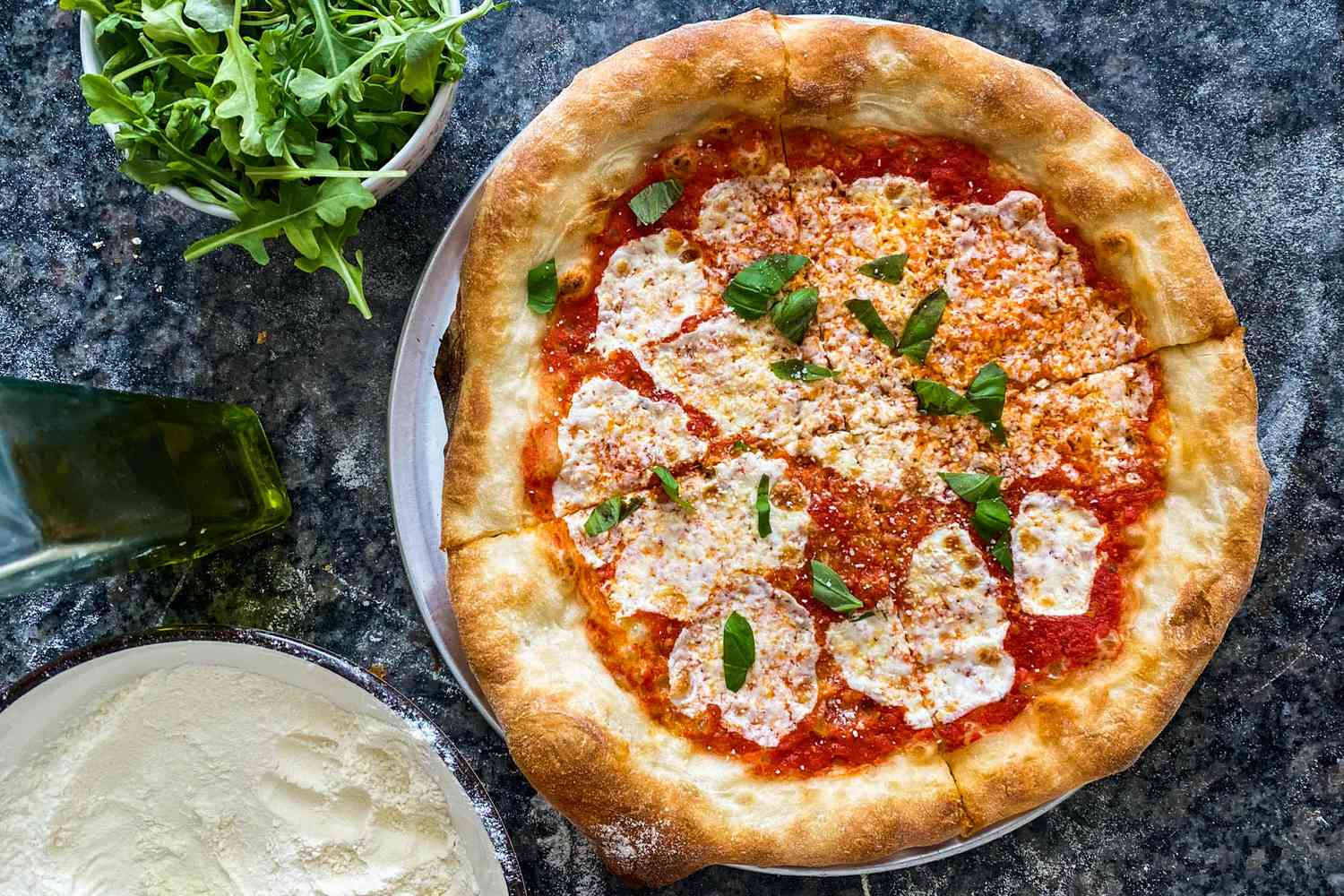margherita-pizza-with-argula-and-prosciutto-FT-RECIPE0721-04368ec288a84d2e997573aca0001d98